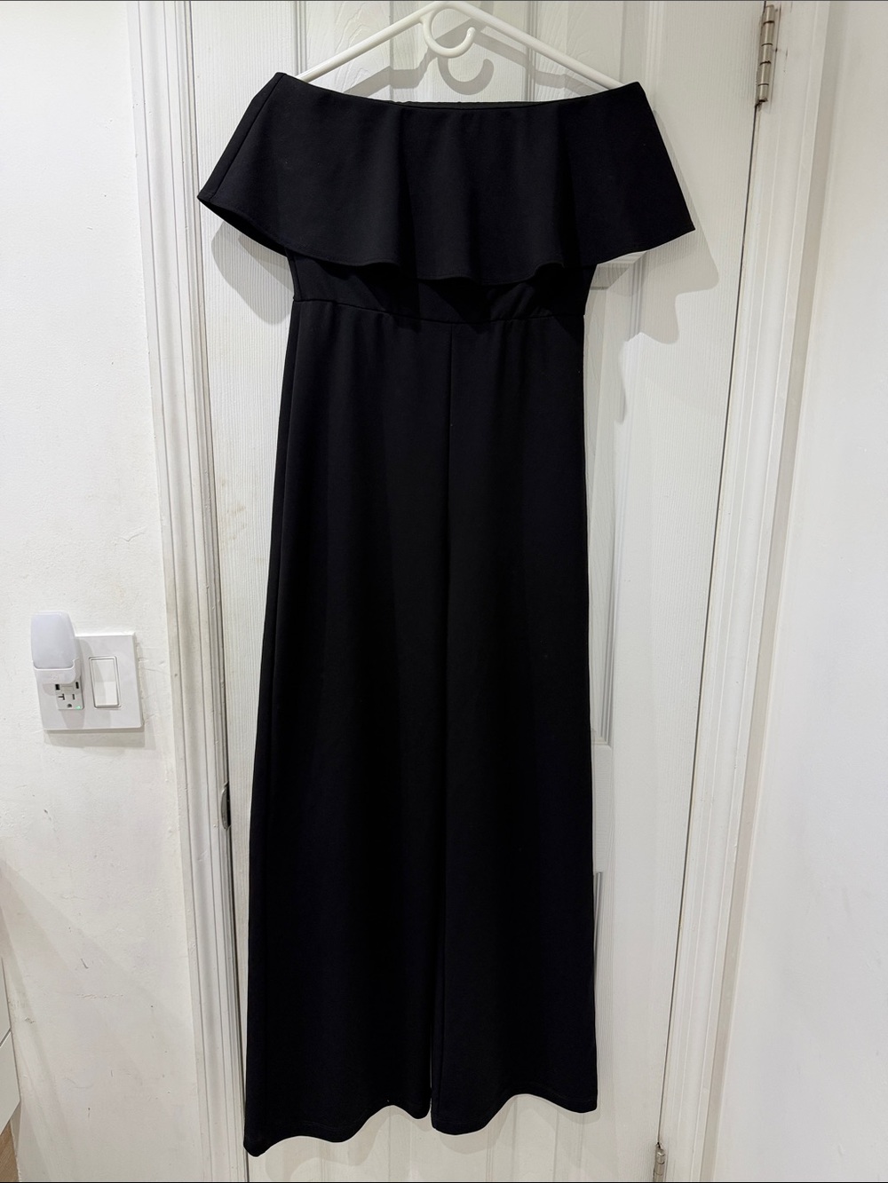 Guess Black Strapless Jumpsuit